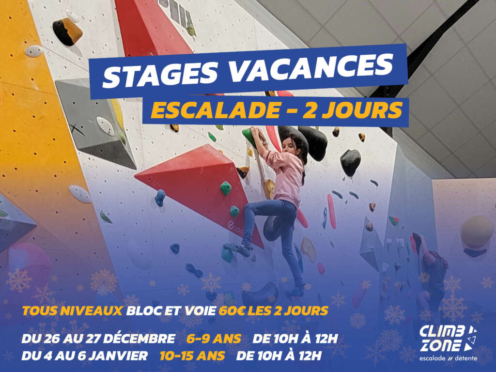 stage noël escalade 2024-2025